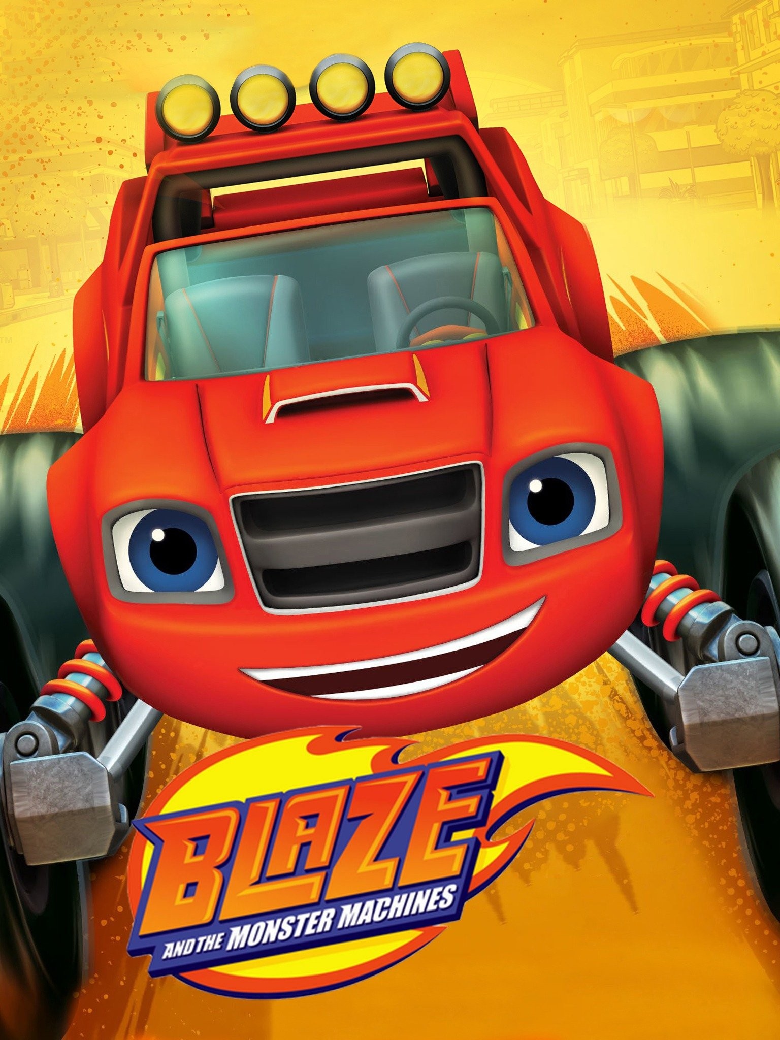 blaze big rig toy